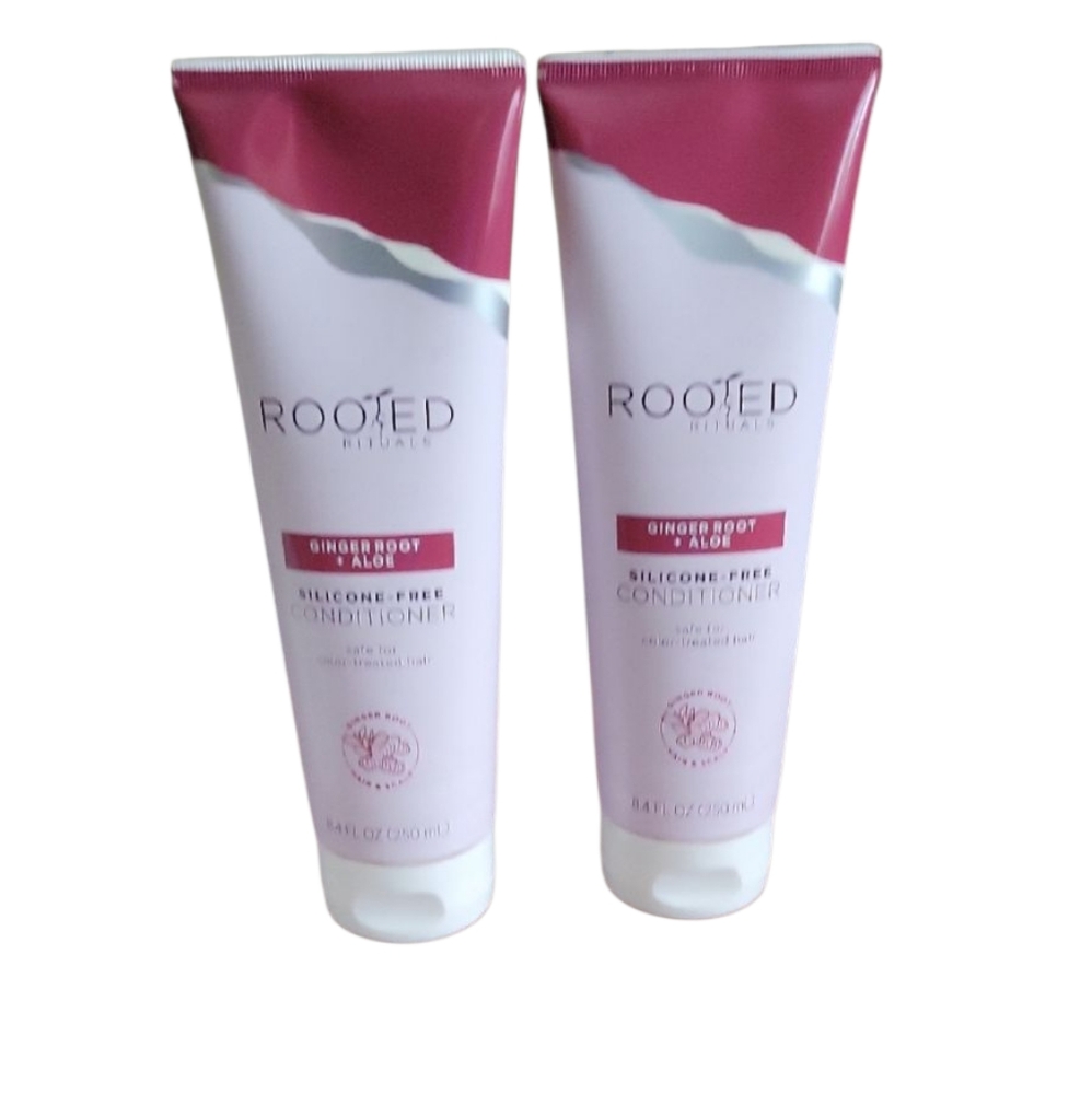 Rooted Rituals Ginger Root and Aloe Conditioner 8.4 Fl Oz Set Of 2